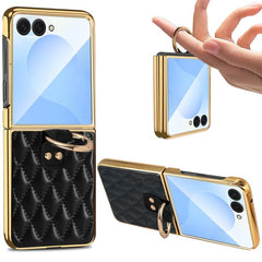 Funda para teléfono de cuero sintético con a...