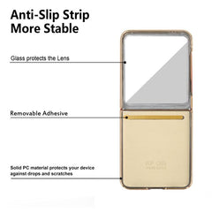 Funda para teléfono de cuero sintético con a...