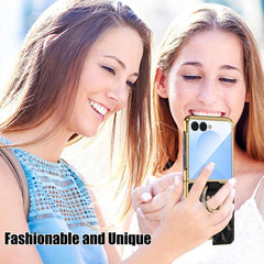 Funda para teléfono de cuero sintético con a...
