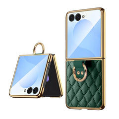 Funda para teléfono de cuero sintético con a...