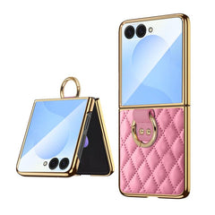 Funda para teléfono de cuero sintético con a...