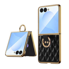 Funda para teléfono de cuero sintético con a...