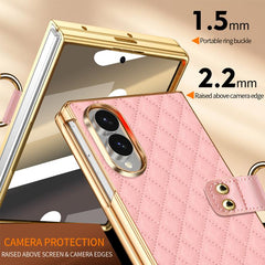 Funda para teléfono de cuero sintético con a...