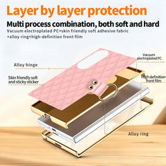 Funda para teléfono de cuero sintético con a...