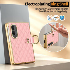 Funda para teléfono de cuero sintético con a...