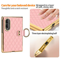 Funda para teléfono de cuero sintético con a...