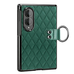 Funda para teléfono de cuero sintético con a...