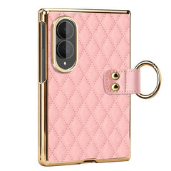 Funda para teléfono de cuero sintético con a...