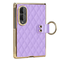 Funda para teléfono de cuero sintético con a...