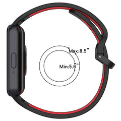 Correa de reloj transpirable de silicona bic...