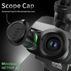 Microscopio trinocular con zoom síncrono 2uul MC7060-A1 7-60X