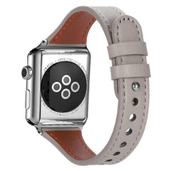 Correa de reloj de cuero genuino con doble a...