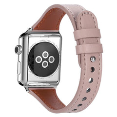 Correa de reloj de cuero genuino con doble a...