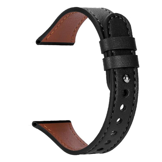 Correa de reloj de cuero genuino con doble a...