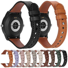 Correa de reloj de cuero genuino con doble a...
