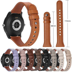 Correa de reloj de cuero genuino con doble a...