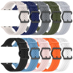 Correa de reloj de silicona transpirable xDf...