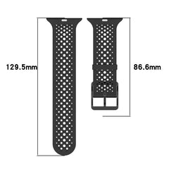 Correa de reloj de silicona transpirable xDf...