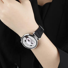Correa de reloj de silicona con textura de c...