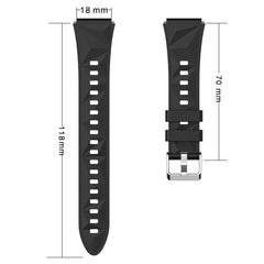 Correa de reloj de silicona con textura de c...