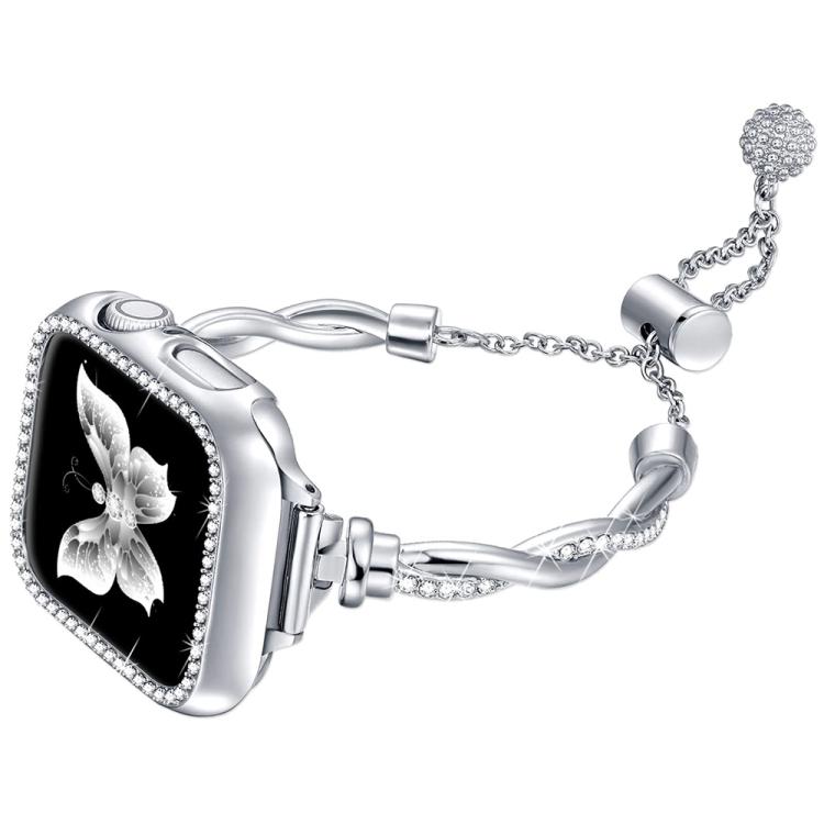 Pulsera xDfind Twist con correa de metal y d...