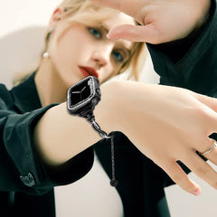 Pulsera xDfind Twist con correa de metal y d...