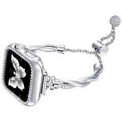 Pulsera xDfind Twist con correa de metal y d...