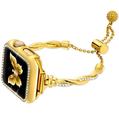 Pulsera xDfind Twist con correa de metal y d...
