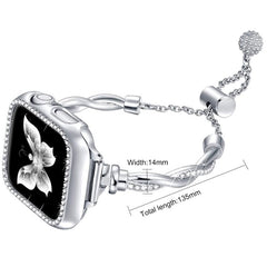 Pulsera xDfind Twist con correa de metal y d...