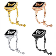 Pulsera xDfind Twist con correa de metal y d...