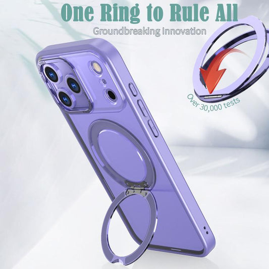 Funda para teléfono con soporte de anillo me...