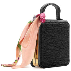 Funda para teléfono de PU con espejo de maqu...