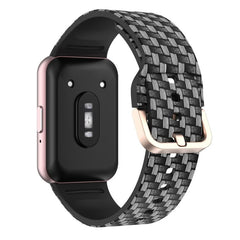 Correa de reloj de silicona estampada con he...