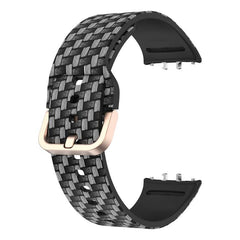 Correa de reloj de silicona estampada con he...