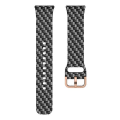 Correa de reloj de silicona estampada con he...