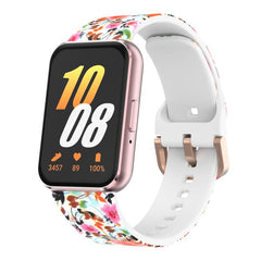 Correa de reloj de silicona estampada con he...