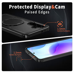 Funda para teléfono MagSafe con soporte gira...