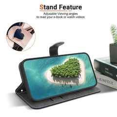 Funda para teléfono de cuero con textura de ...