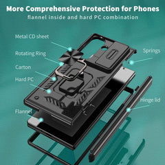 Funda para teléfono Kalebol con bisagra para...