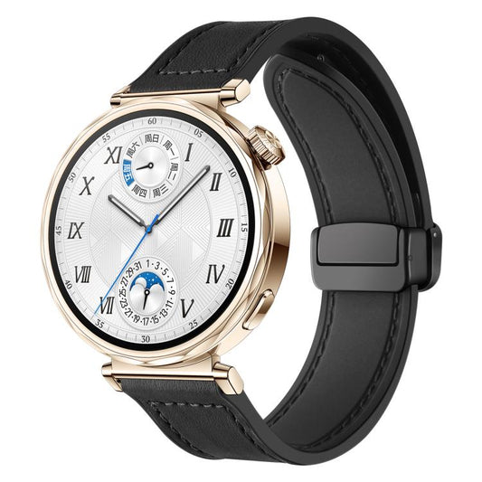Correa de reloj de silicona con hebilla magn...