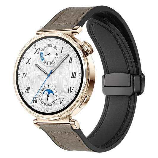 Correa de reloj de silicona con hebilla magn...
