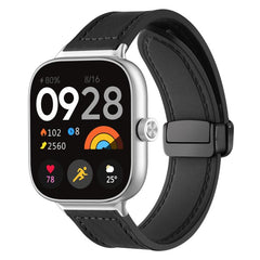 Correa de reloj de silicona con hebilla magn...