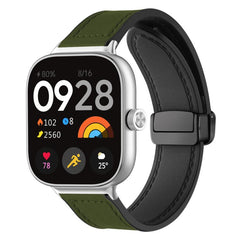 Correa de reloj de silicona con hebilla magn...