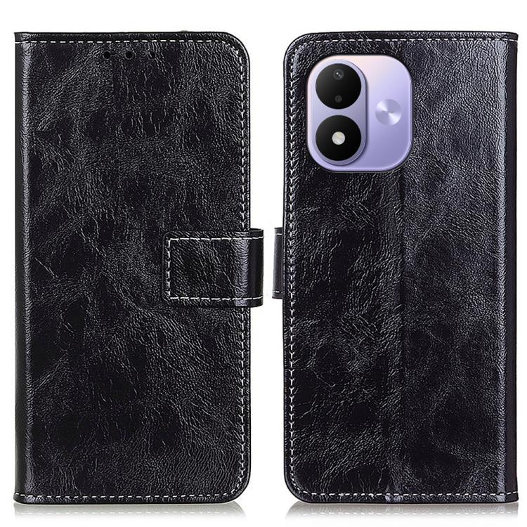 Funda para teléfono de cuero con textura ret...