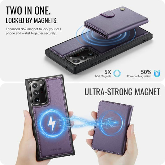 Funda de cuero para teléfono JEehOOD J09 con...