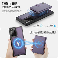 Funda de cuero para teléfono JEehOOD J09 con...
