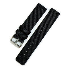 Correa de reloj de lona de nailon xDfind, 18mm