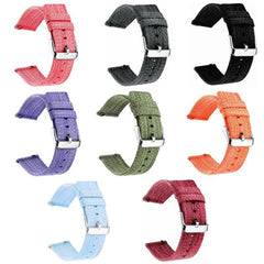 Correa de reloj de lona de nailon xDfind, 18mm