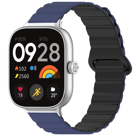 Correa de reloj magnética de silicona brilla...