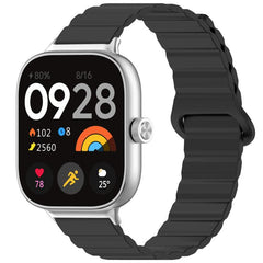 Correa de reloj magnética de silicona brilla...